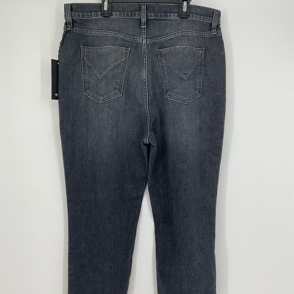Hudson Jeans Holly High Rise Straight in Washed Black Size 33 NWT - Picture 7 of 10